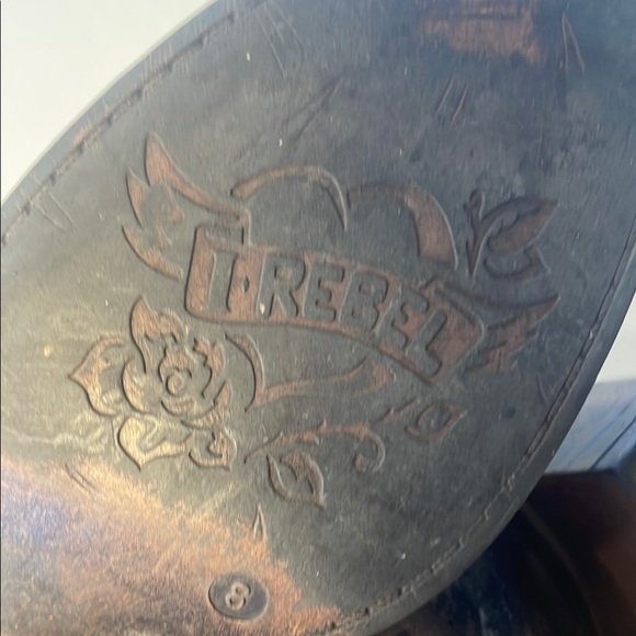 GC Black Leather Troy Heeled Boots‎ - Picture 3 of 3